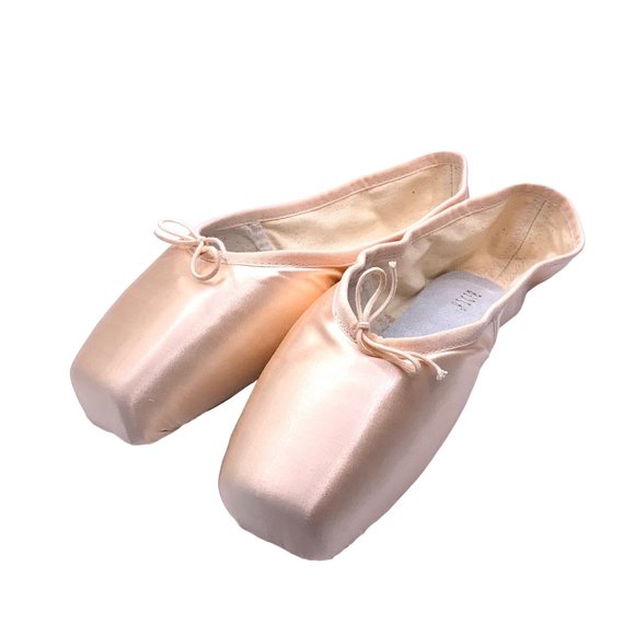 Bloch Serenade MKII S2131L Pink Pointe Shoes Size 2 E Ballet Dance Long Vamp - Picture 3 of 10